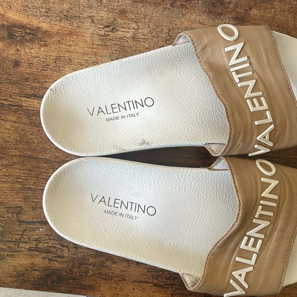 Mario Valentino leather Slides - Picture 2 of 3